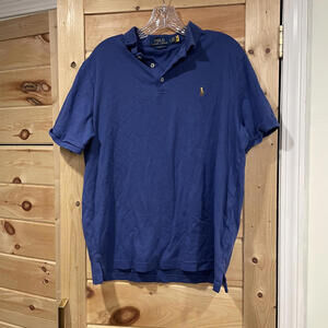 Polo Ralph Lauren Classic Fit Men's Polo Shirt Large Blue